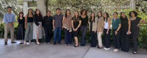 Group photo of students from Voces y Caras 2024
